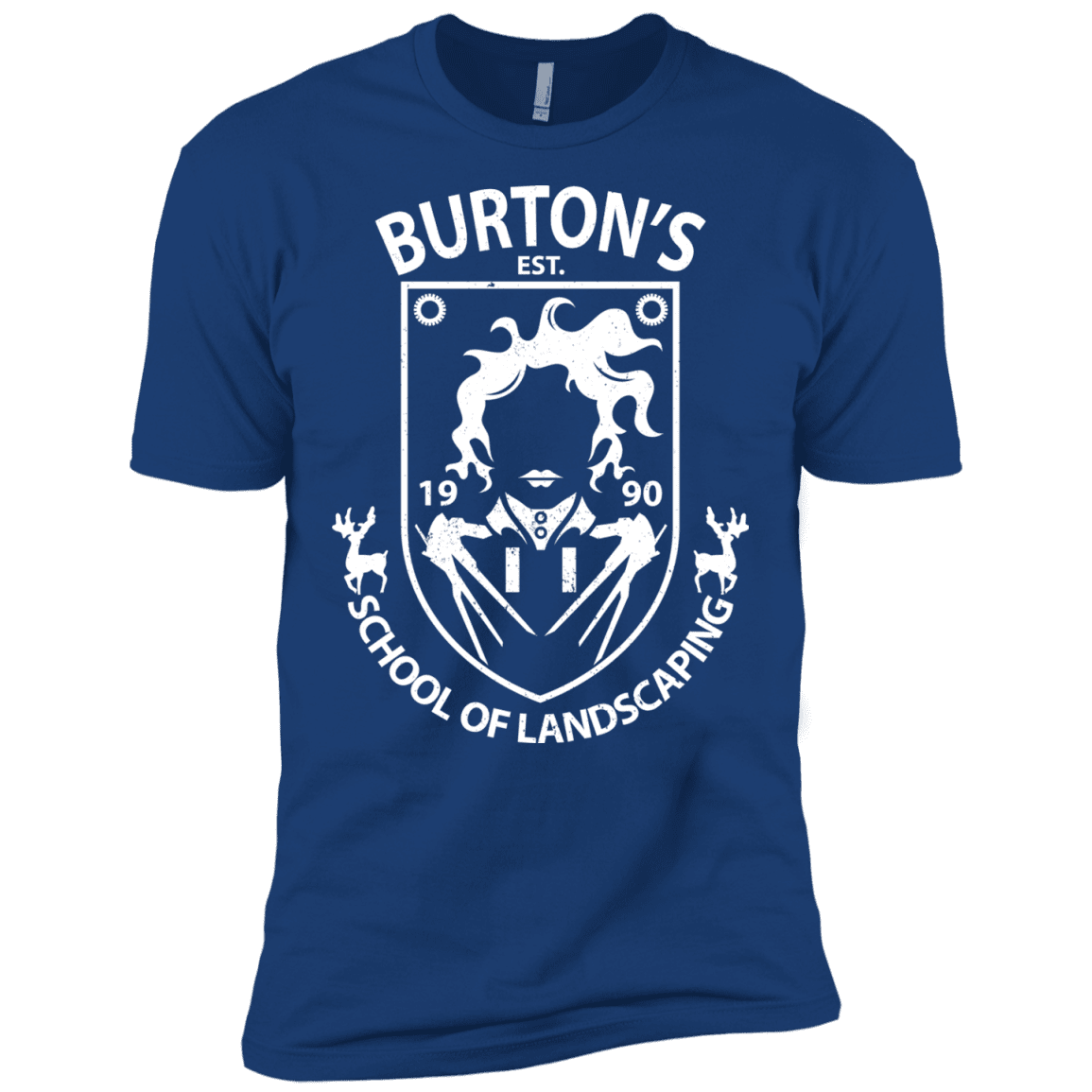 T-Shirts Royal / X-Small Burtons School of Landscaping Men's Premium T-Shirt