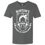 T-Shirts Heavy Metal / X-Small Burtons School of Landscaping Men's Premium V-Neck