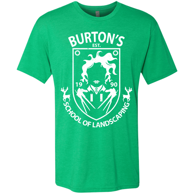 T-Shirts Envy / Small Burtons School of Landscaping Men's Triblend T-Shirt