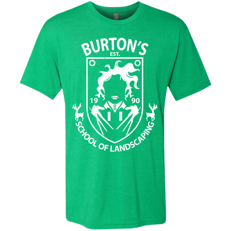 T-Shirts Envy / Small Burtons School of Landscaping Men's Triblend T-Shirt