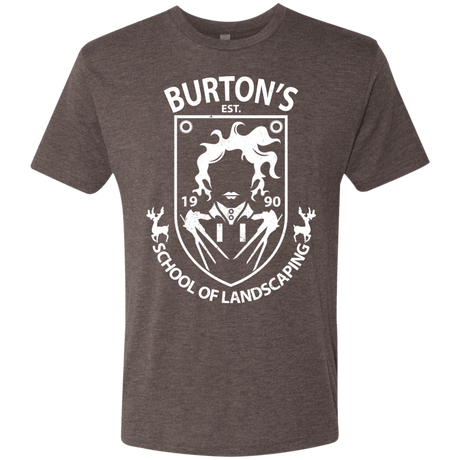 T-Shirts Macchiato / Small Burtons School of Landscaping Men's Triblend T-Shirt