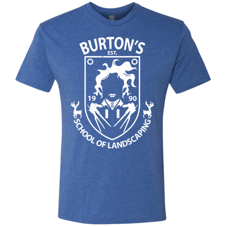T-Shirts Vintage Royal / Small Burtons School of Landscaping Men's Triblend T-Shirt
