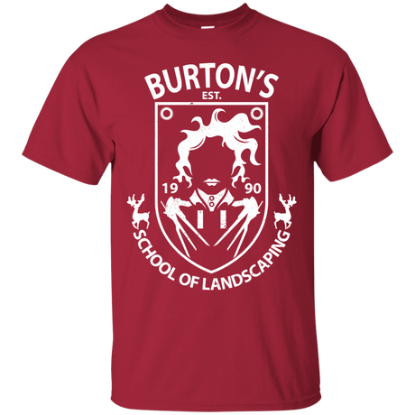 T-Shirts Cardinal / Small Burtons School of Landscaping T-Shirt