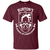 T-Shirts Maroon / Small Burtons School of Landscaping T-Shirt