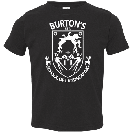 T-Shirts Black / 2T Burtons School of Landscaping Toddler Premium T-Shirt