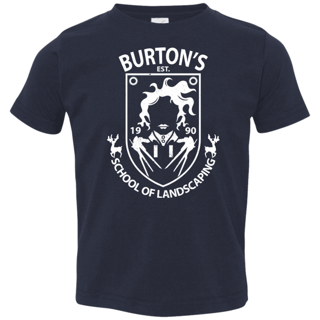 T-Shirts Navy / 2T Burtons School of Landscaping Toddler Premium T-Shirt