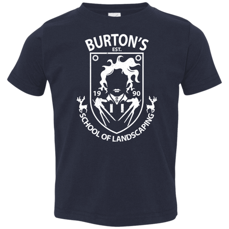 T-Shirts Navy / 2T Burtons School of Landscaping Toddler Premium T-Shirt