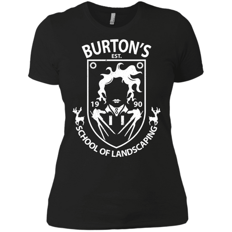 T-Shirts Black / X-Small Burtons School of Landscaping Women's Premium T-Shirt