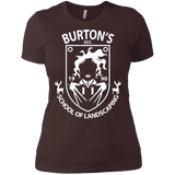 T-Shirts Dark Chocolate / X-Small Burtons School of Landscaping Women's Premium T-Shirt