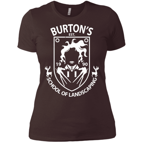 T-Shirts Dark Chocolate / X-Small Burtons School of Landscaping Women's Premium T-Shirt