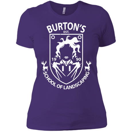 T-Shirts Purple / X-Small Burtons School of Landscaping Women's Premium T-Shirt