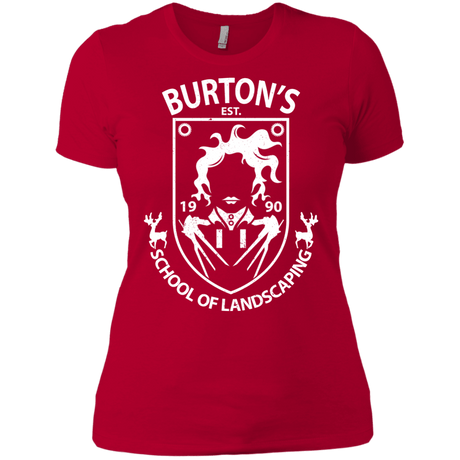 T-Shirts Red / X-Small Burtons School of Landscaping Women's Premium T-Shirt