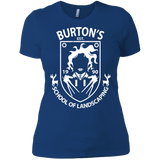 T-Shirts Royal / X-Small Burtons School of Landscaping Women's Premium T-Shirt