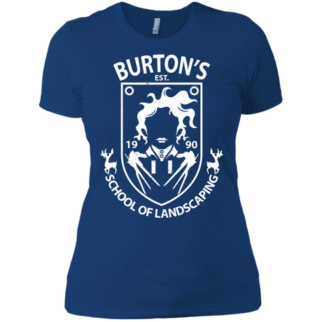 T-Shirts Royal / X-Small Burtons School of Landscaping Women's Premium T-Shirt