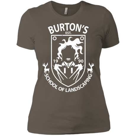 T-Shirts Warm Grey / X-Small Burtons School of Landscaping Women's Premium T-Shirt