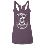 T-Shirts Vintage Purple / X-Small Burtons School of Landscaping Women's Triblend Racerback Tank