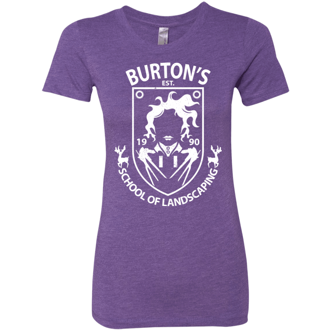 T-Shirts Purple Rush / Small Burtons School of Landscaping Women's Triblend T-Shirt