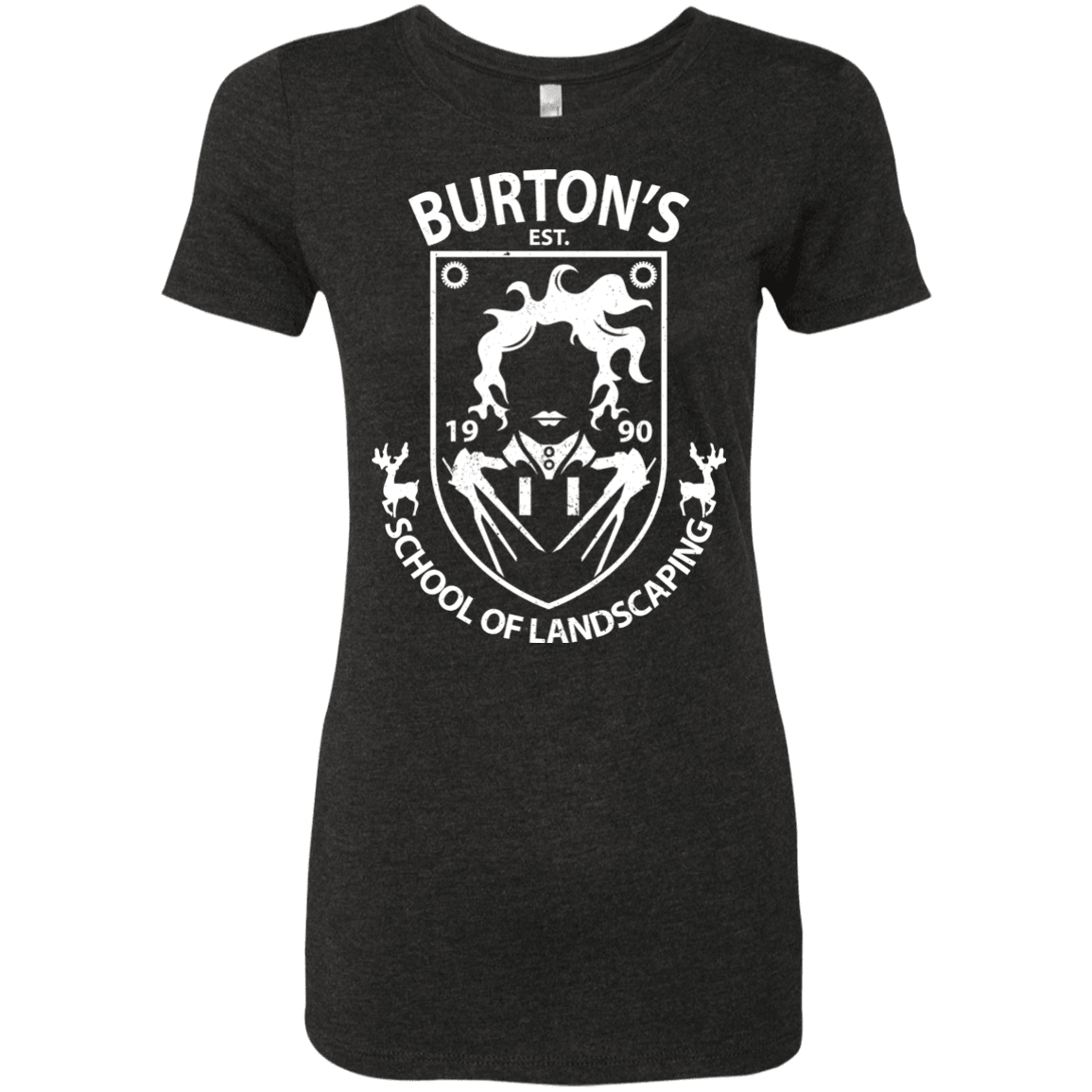 T-Shirts Vintage Black / Small Burtons School of Landscaping Women's Triblend T-Shirt