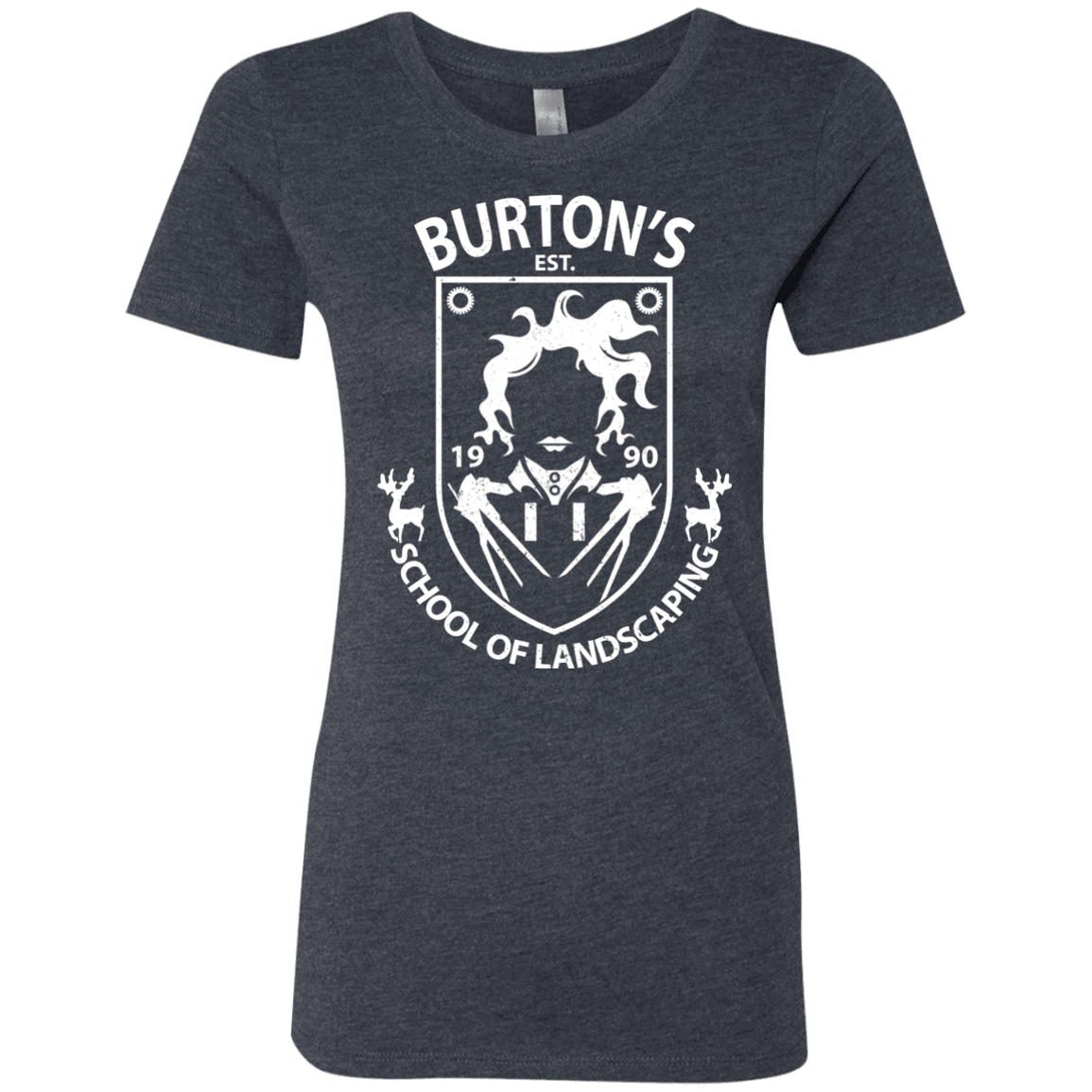 T-Shirts Vintage Navy / Small Burtons School of Landscaping Women's Triblend T-Shirt