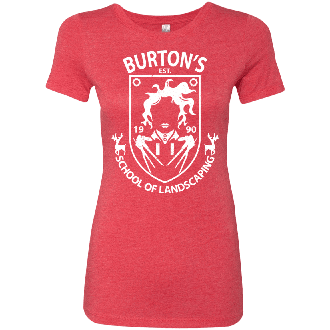 T-Shirts Vintage Red / Small Burtons School of Landscaping Women's Triblend T-Shirt