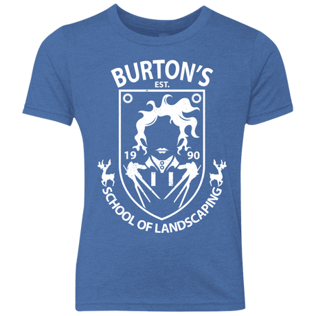 T-Shirts Vintage Royal / YXS Burtons School of Landscaping Youth Triblend T-Shirt