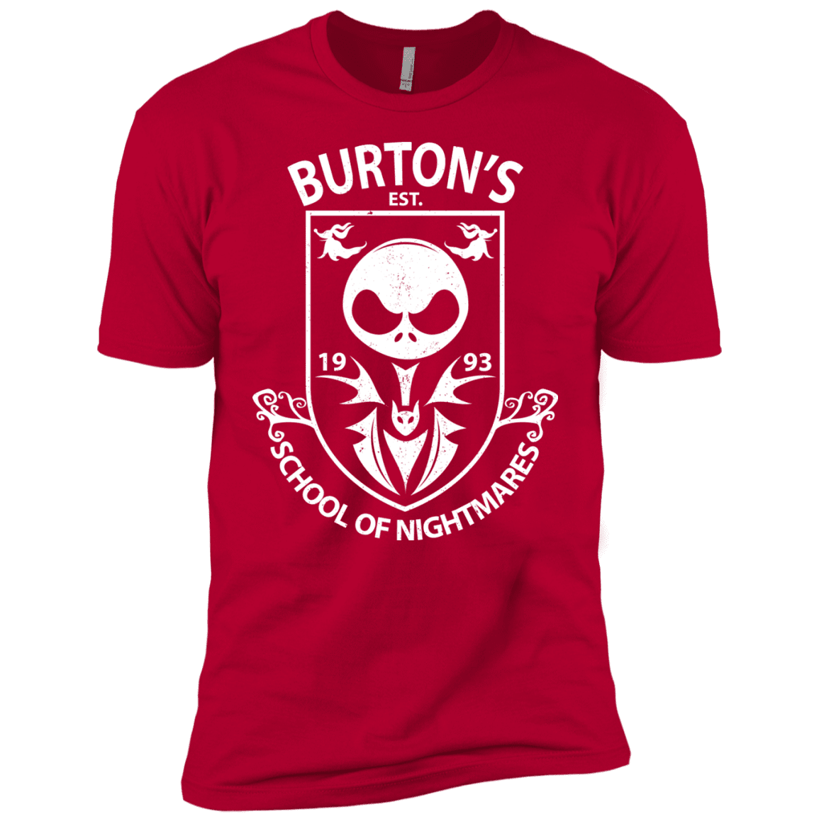 T-Shirts Red / YXS Burtons School of Nightmares Boys Premium T-Shirt