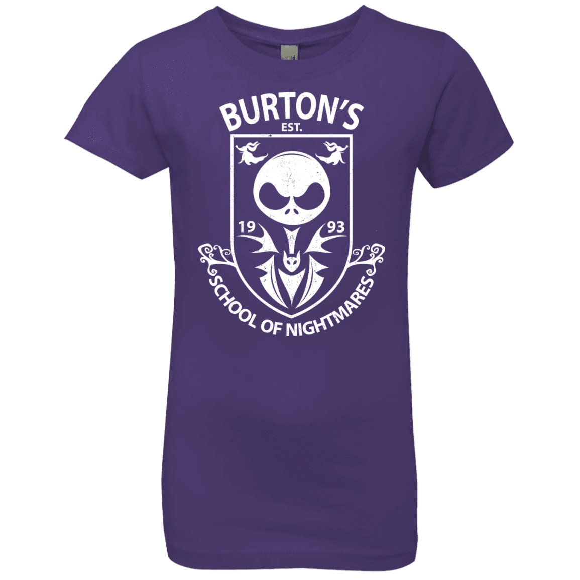 T-Shirts Purple Rush / YXS Burtons School of Nightmares Girls Premium T-Shirt