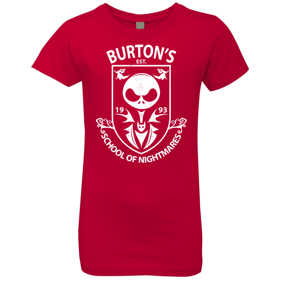 T-Shirts Red / YXS Burtons School of Nightmares Girls Premium T-Shirt