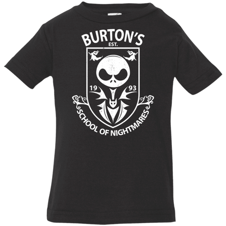 T-Shirts Black / 6 Months Burtons School of Nightmares Infant Premium T-Shirt