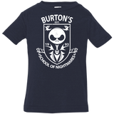 T-Shirts Navy / 6 Months Burtons School of Nightmares Infant Premium T-Shirt