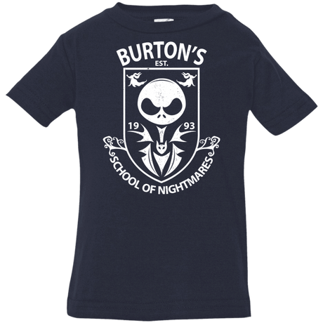 T-Shirts Navy / 6 Months Burtons School of Nightmares Infant Premium T-Shirt
