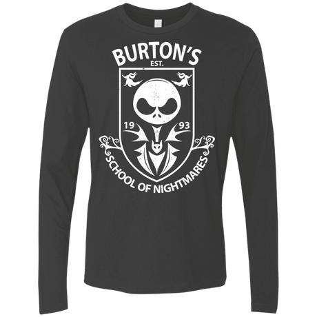 T-Shirts Heavy Metal / Small Burtons School of Nightmares Men's Premium Long Sleeve