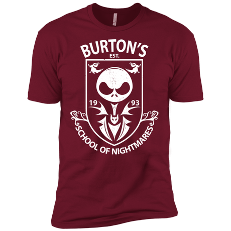 T-Shirts Cardinal / X-Small Burtons School of Nightmares Men's Premium T-Shirt