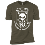 T-Shirts Military Green / X-Small Burtons School of Nightmares Men's Premium T-Shirt