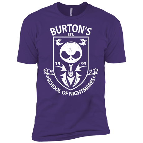 T-Shirts Purple / X-Small Burtons School of Nightmares Men's Premium T-Shirt