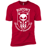 T-Shirts Red / X-Small Burtons School of Nightmares Men's Premium T-Shirt