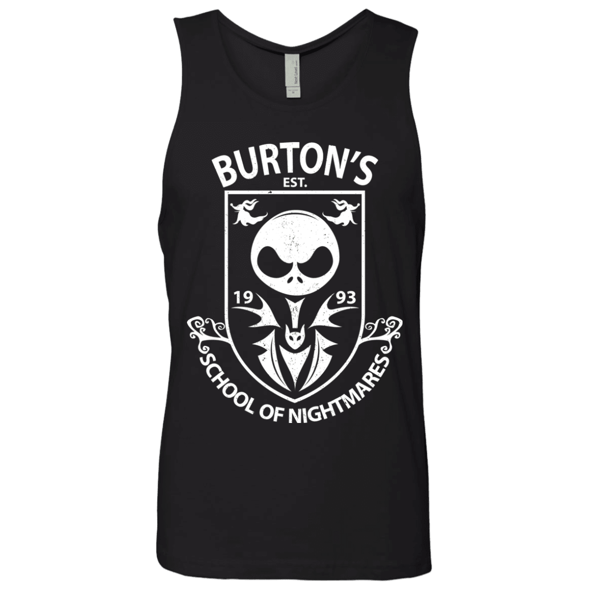 T-Shirts Black / Small Burtons School of Nightmares Men's Premium Tank Top