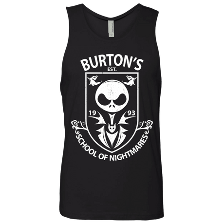 T-Shirts Black / Small Burtons School of Nightmares Men's Premium Tank Top