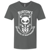T-Shirts Heavy Metal / X-Small Burtons School of Nightmares Men's Premium V-Neck
