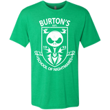 T-Shirts Envy / Small Burtons School of Nightmares Men's Triblend T-Shirt