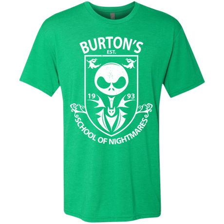 T-Shirts Envy / Small Burtons School of Nightmares Men's Triblend T-Shirt