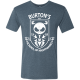 T-Shirts Indigo / Small Burtons School of Nightmares Men's Triblend T-Shirt