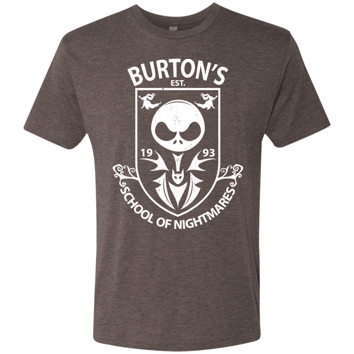 T-Shirts Macchiato / Small Burtons School of Nightmares Men's Triblend T-Shirt