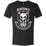 T-Shirts Vintage Black / Small Burtons School of Nightmares Men's Triblend T-Shirt