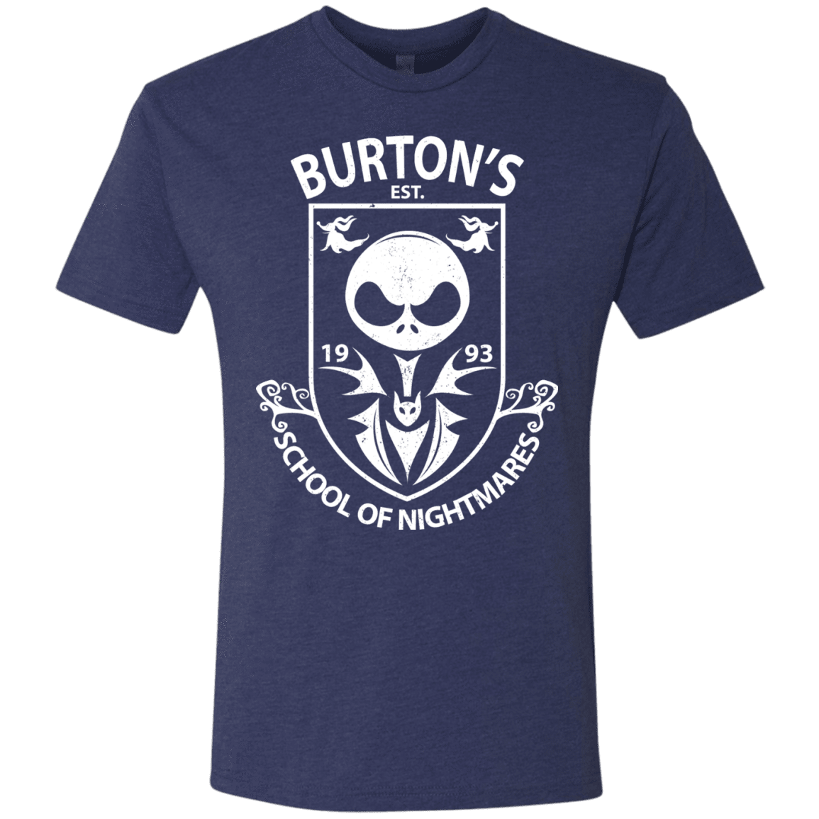 T-Shirts Vintage Navy / Small Burtons School of Nightmares Men's Triblend T-Shirt