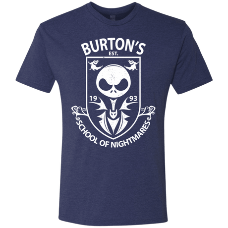 T-Shirts Vintage Navy / Small Burtons School of Nightmares Men's Triblend T-Shirt