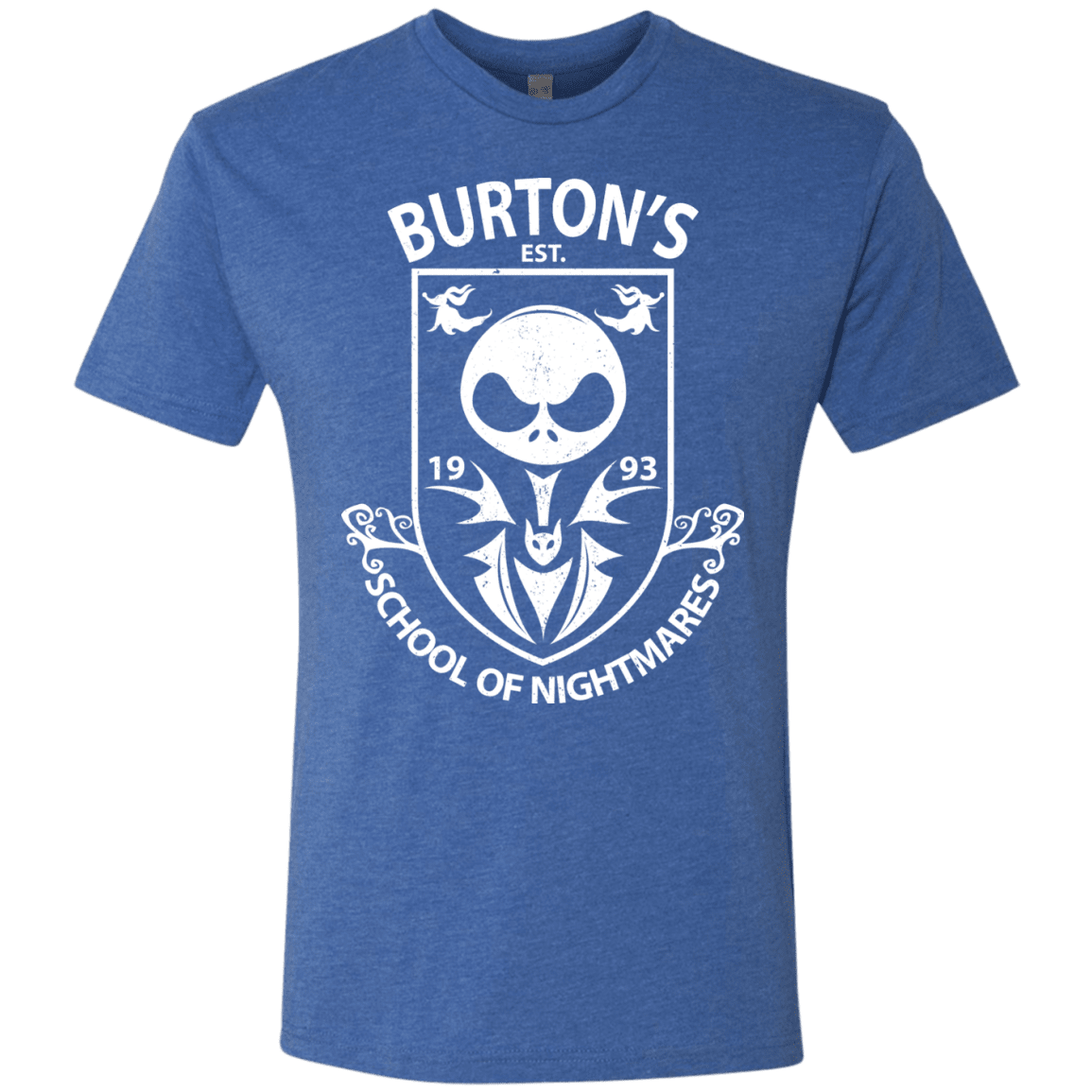T-Shirts Vintage Royal / Small Burtons School of Nightmares Men's Triblend T-Shirt