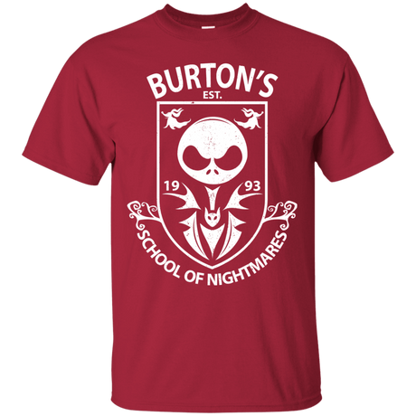 T-Shirts Cardinal / Small Burtons School of Nightmares T-Shirt