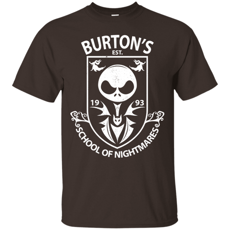 T-Shirts Dark Chocolate / Small Burtons School of Nightmares T-Shirt