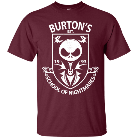 T-Shirts Maroon / Small Burtons School of Nightmares T-Shirt